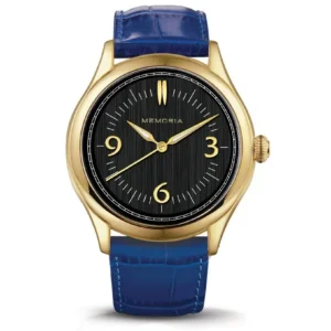 Memoria as urn gedenkhorloge Amare Gold ocean blue