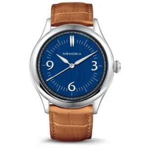 Memoria as urn gedenkhorloge Amare Ocean cognac brown