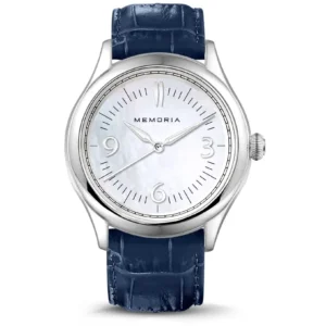 Memoria as urn gedenkhorloge Amare Pearl dark blue