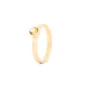 Birthstone ring / assieraad november citrien edelsteen goud tadblu