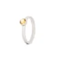 Birthstone ring / assieraad november citrien edelstaal tadblu