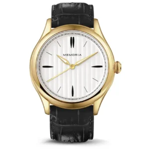 Memoria as gedenkhorloge Lux Gold Black