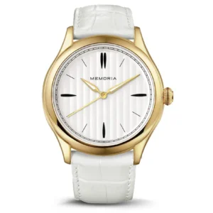 Memoria as gedenkhorloge Lux Gold White