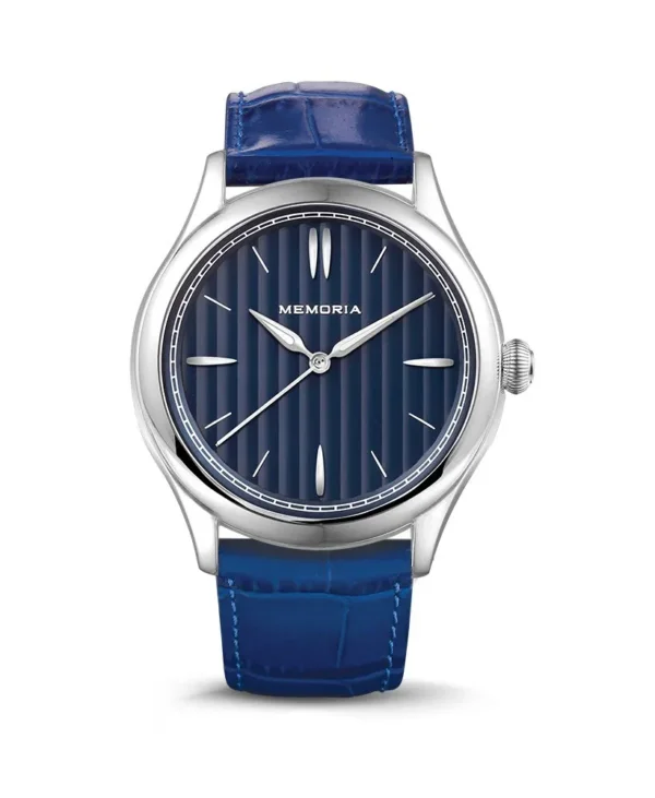 Memoria as urn gedenkhorloge Lux Sky ocean blue