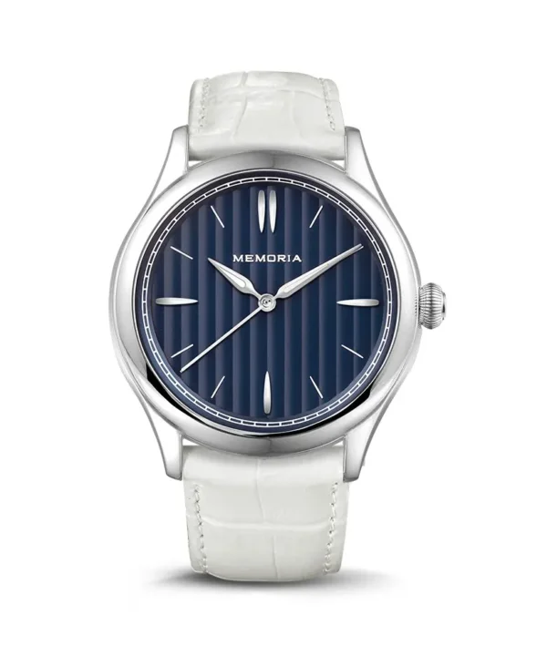 Memoria as urn gedenkhorloge Lux Sky white