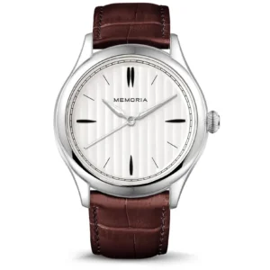 Memoria as urn gedenkhorloge Lux Snow chestnut brown