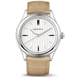 Memoria as urn gedenkhorloge Lux Snow sand