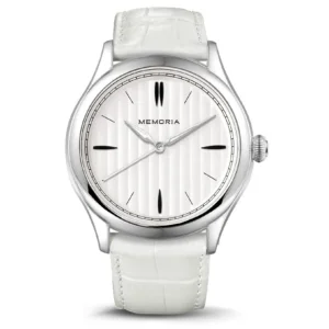 Memoria as urn gedenkhorloge Lux Snow white