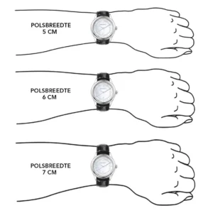 Memoria as urn gedenkhorloge Amare Pearl polsmaat