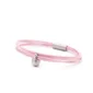 Charm as armband / assieraad roze edelstaal tadblu