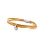 Charm as armband / assieraad geel edelstaal tadblu