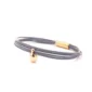 Charm as armband / assieraad grijs goud tadblu
