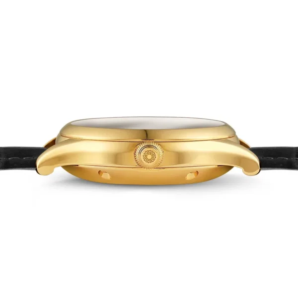 Memoria as gedenkhorloge Lux Gold zijkant