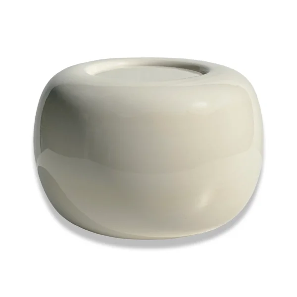 Keramische urn Luz Glanzend Wit