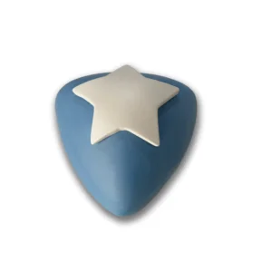 Keramische kinderurn ster blauw voor profil