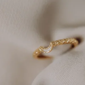 Moon as ring/assieraad