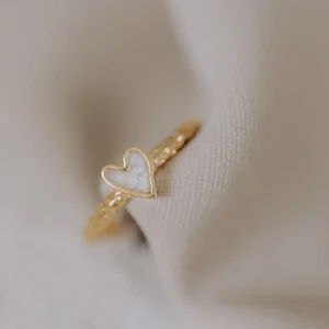 My Heart as ring/assieraad ring goud