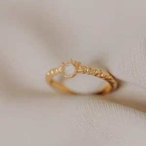 Rising Sun as ring/assieraad