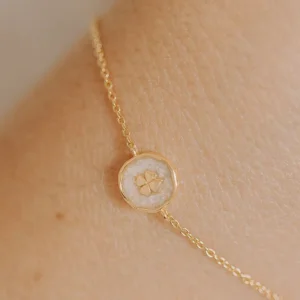 Klaver as armband/assieraad