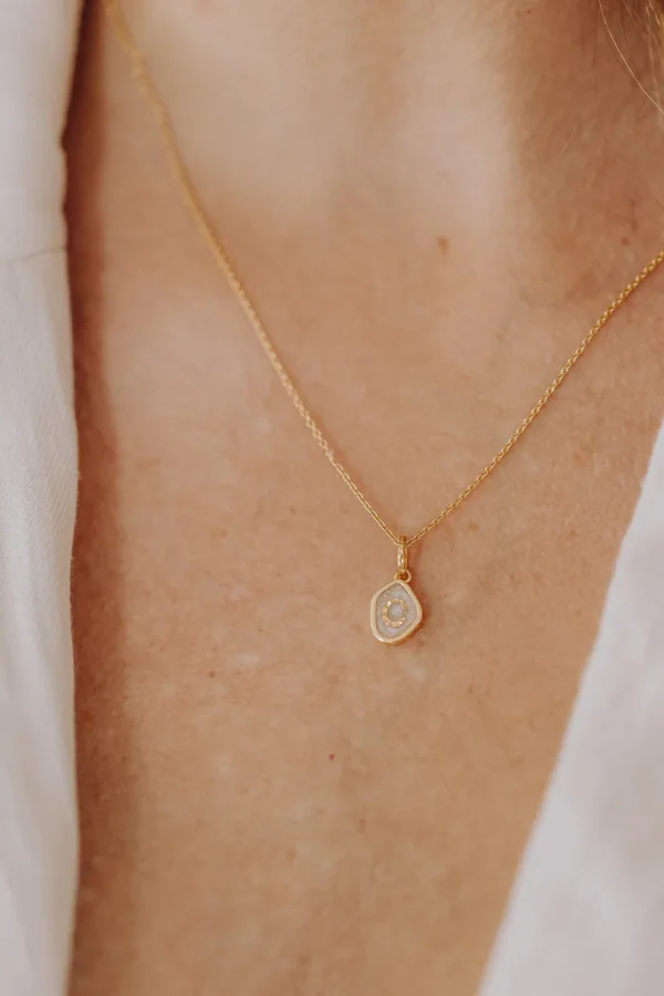 Memento ashanger/assieraad met initiaal