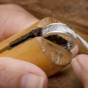 Vingerafdruk sieraad goudsmid