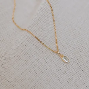 Birthstone hanger april Kristal - Afbeelding 3