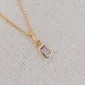 Birthstone hanger juni Licht Amethist