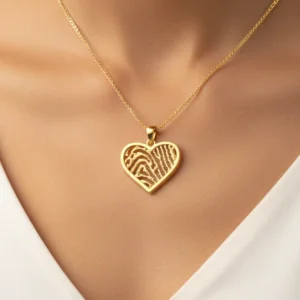 Vingerafdruk sieraden