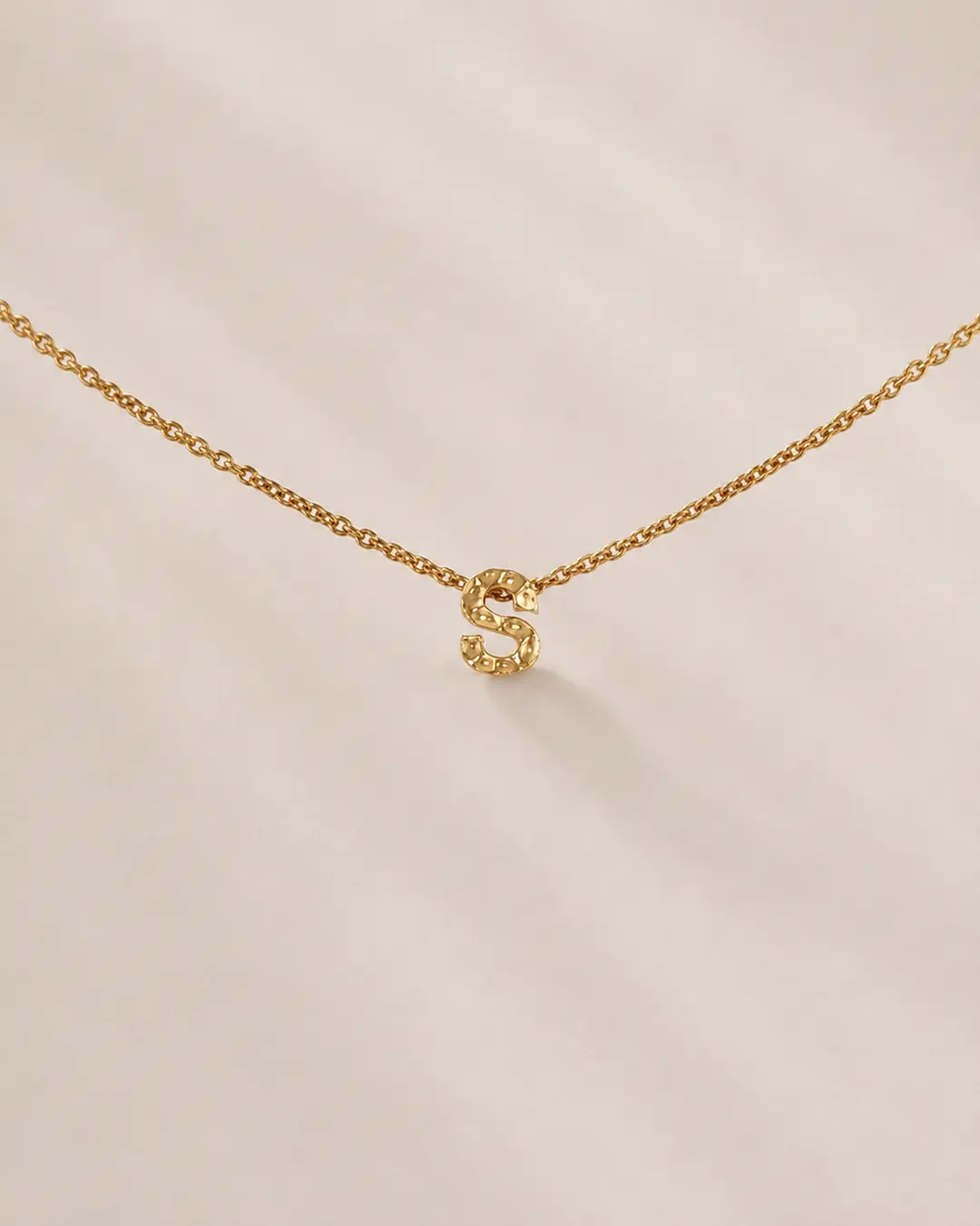 Mini Initial letter ketting met 1 letter
