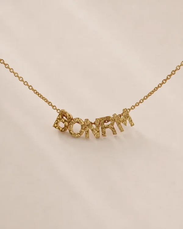 Mini Initial letter ketting met 5 letters