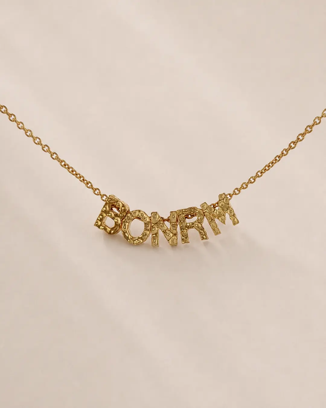 Mini Initial letter ketting met 5 letters
