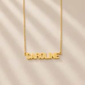 Naamketting drukletters