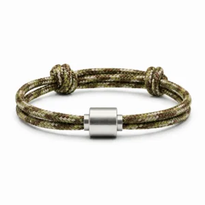 EVER FREE heren as armband / assieraad edelstaal